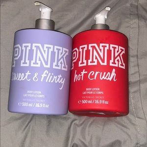 PINK lotion set